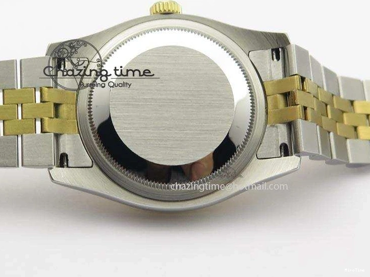 MiroTime 1219 HighPerformance DateJust 116234 BP Best Edition SS YG Gold Dial Diamond Markers On SS Bracelet A2824 V 3940